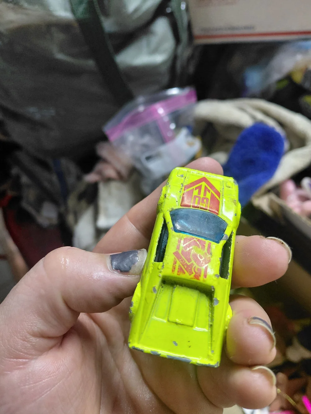vintage 1980s Hot Wheels Crack-Ups die-cast car, specifically the Stocker Smashe